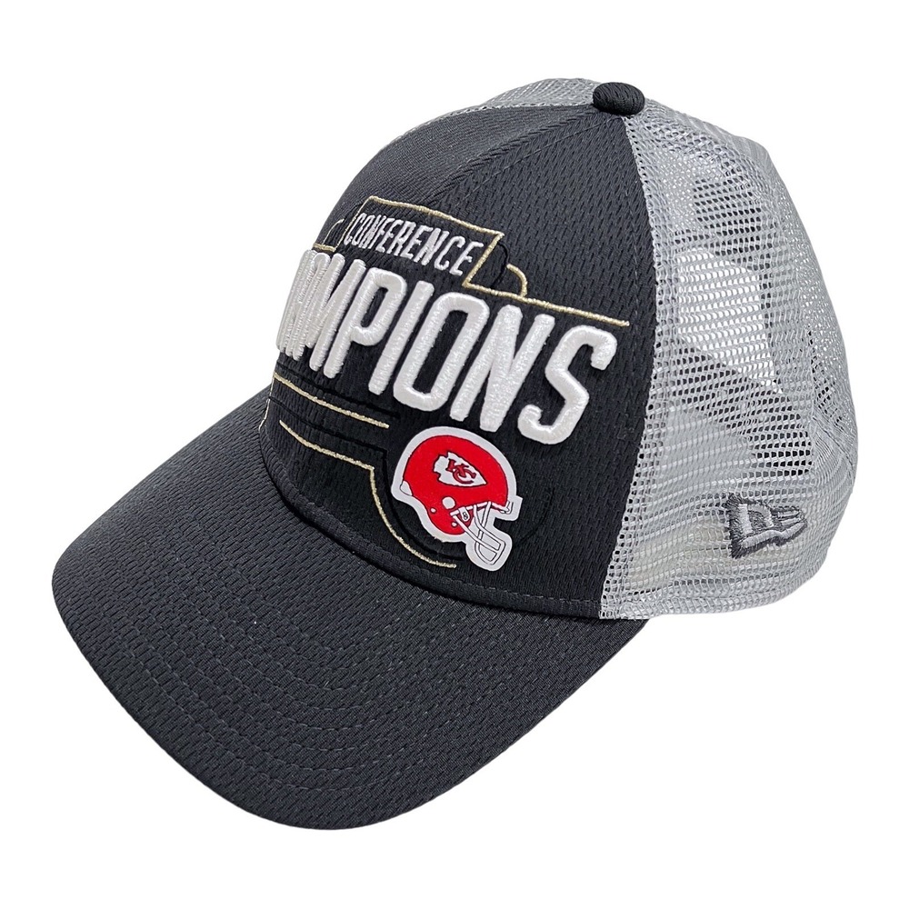 KC Chiefs NFL Super Bowl Ball Cap LIV New Era Conference Champions